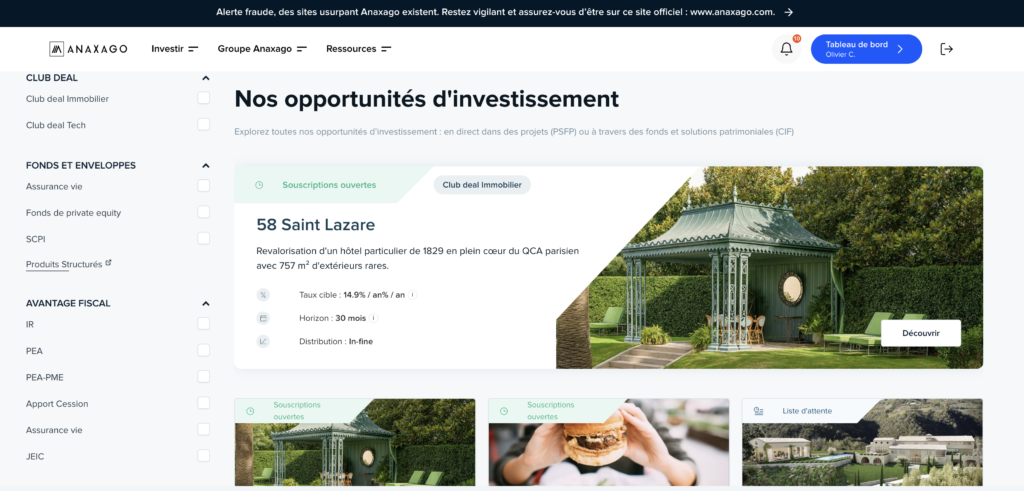 sociétés de gestion agréées par l'AMF, ce qui apporte un cadre réglementaire structurant, comme par exemple Anaxago qui propose une liste de fonds éligibles au décret
