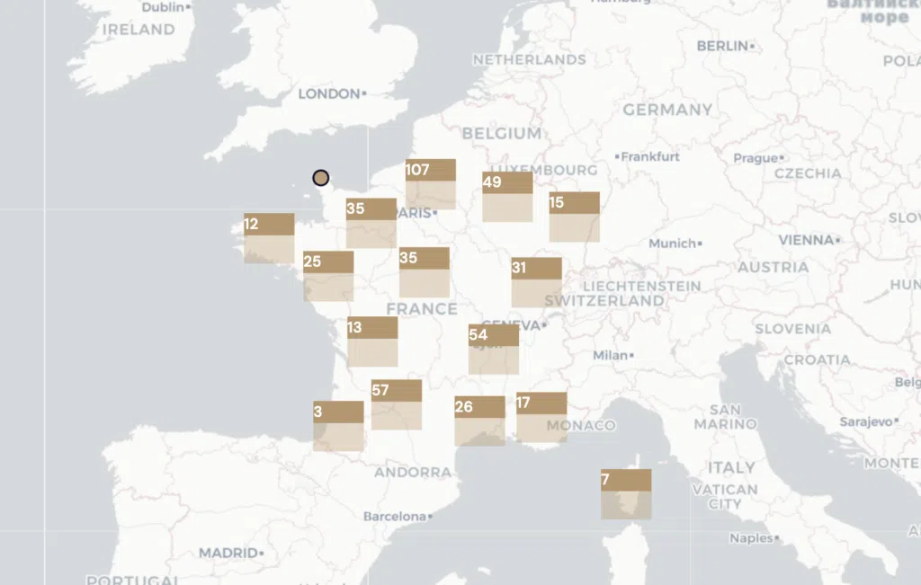 villes éligibles à la loi Denormandie