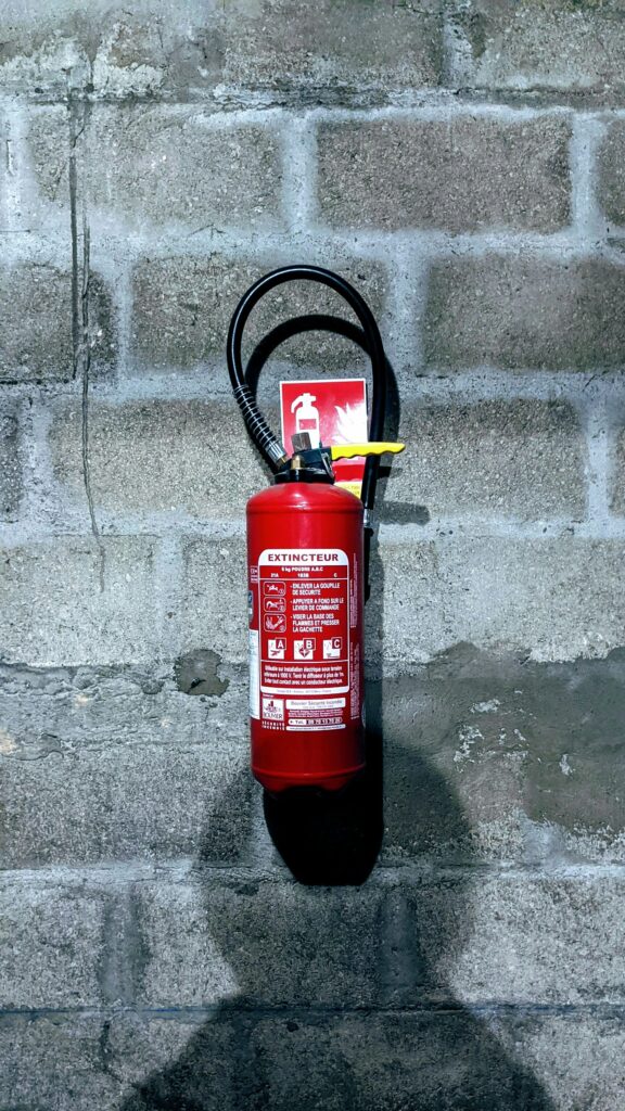 Obligation d'extincteur dans un immeuble