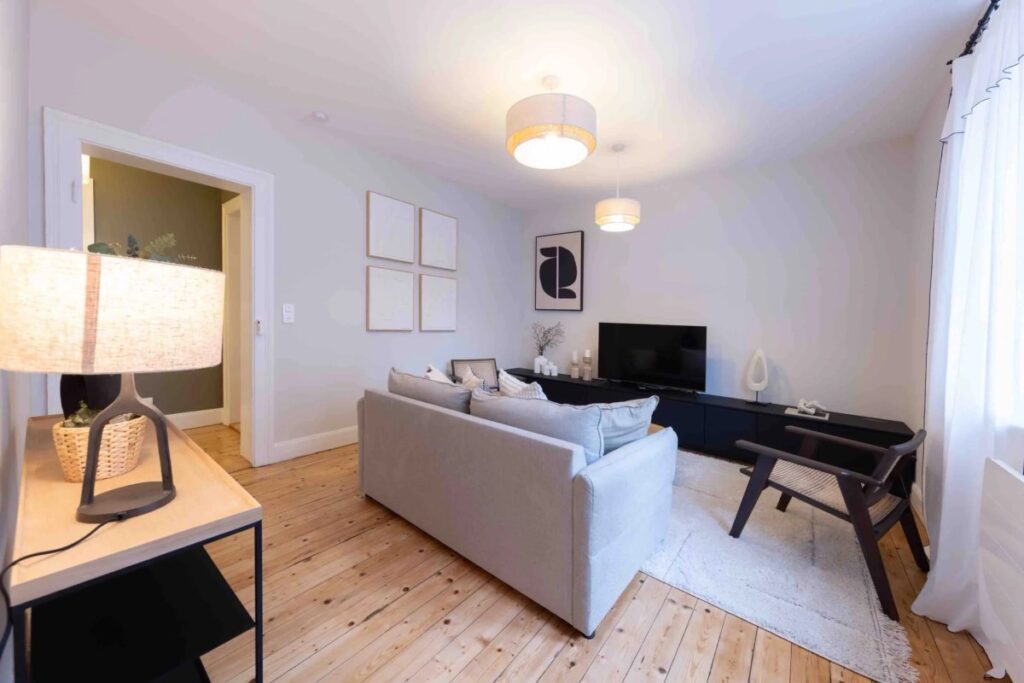 Exemple de d'appartement locatif rénové par Ynspir notre agence dédiée sur Strasbourg.
