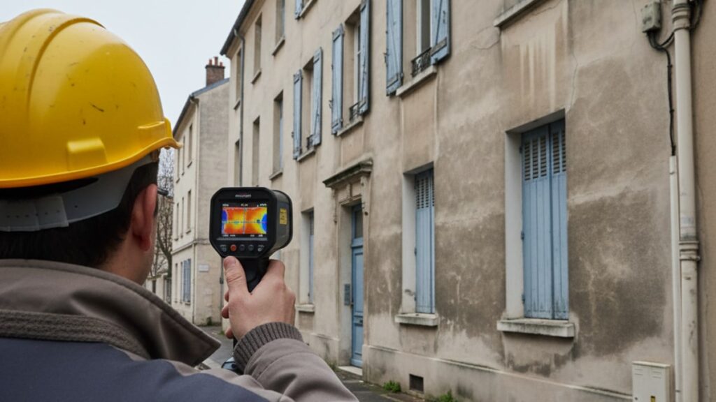 Audit énergétique réalisé sur un immeuble d'habitation