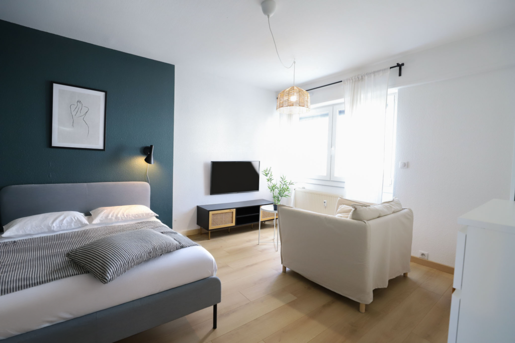 Studio rénové et meublé à Mulhouse