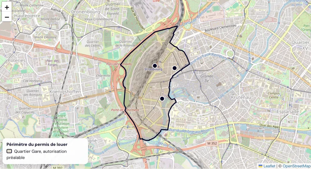 Permis de louer à Strasbourg : les quartiers et la stratégie à adopter pour sa location