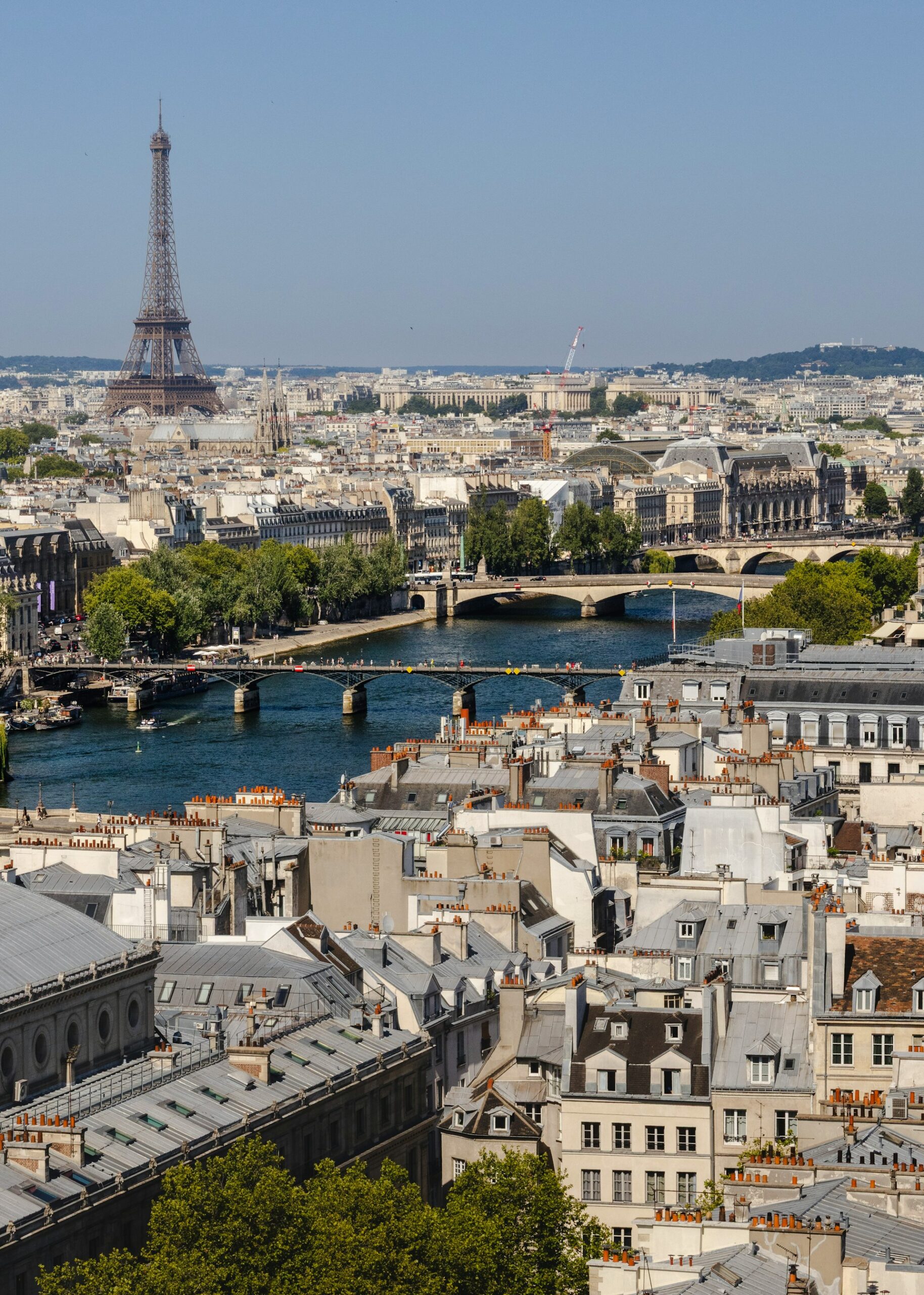 Toits de Paris et bords de Seine, marché suivi par un chasseur immobilier pour investisseur en Île-de-France